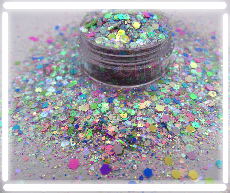 Glam Girl custom mix chunky hex poly glitter, tumbler making glitter, –  GlitterGiftsAndMore