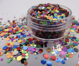 multicolor chunky glitter for tumblers and crafts