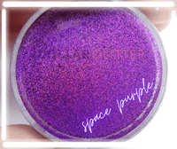 purple micro glitter for resin molds