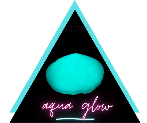 aqua glow powder for resin crafts and cosplay