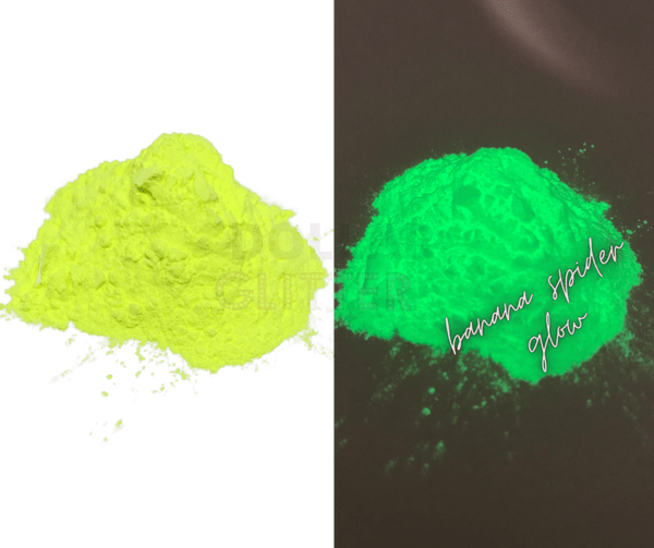 yellow neon glow mica powder for tumblers and epoxy drip