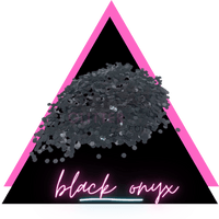 best black chunky glitter for tumblers