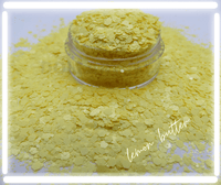 yellow mix glitter for apoxi tumblers