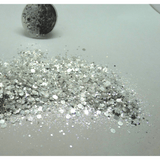 Worlds Sparkliest Silver Mirrored glitter for tumblers and key chains