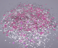 pink tassle mix high flash glitter for tumblers