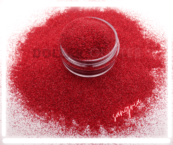 Sangria Fine Red Glitter
