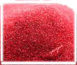 deep red fine  holo glitter for tumblers