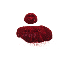 deep red fine glitter for tumblers and Christmas holiday craftss