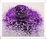 sirenity purple chameleon glitter for tumblers